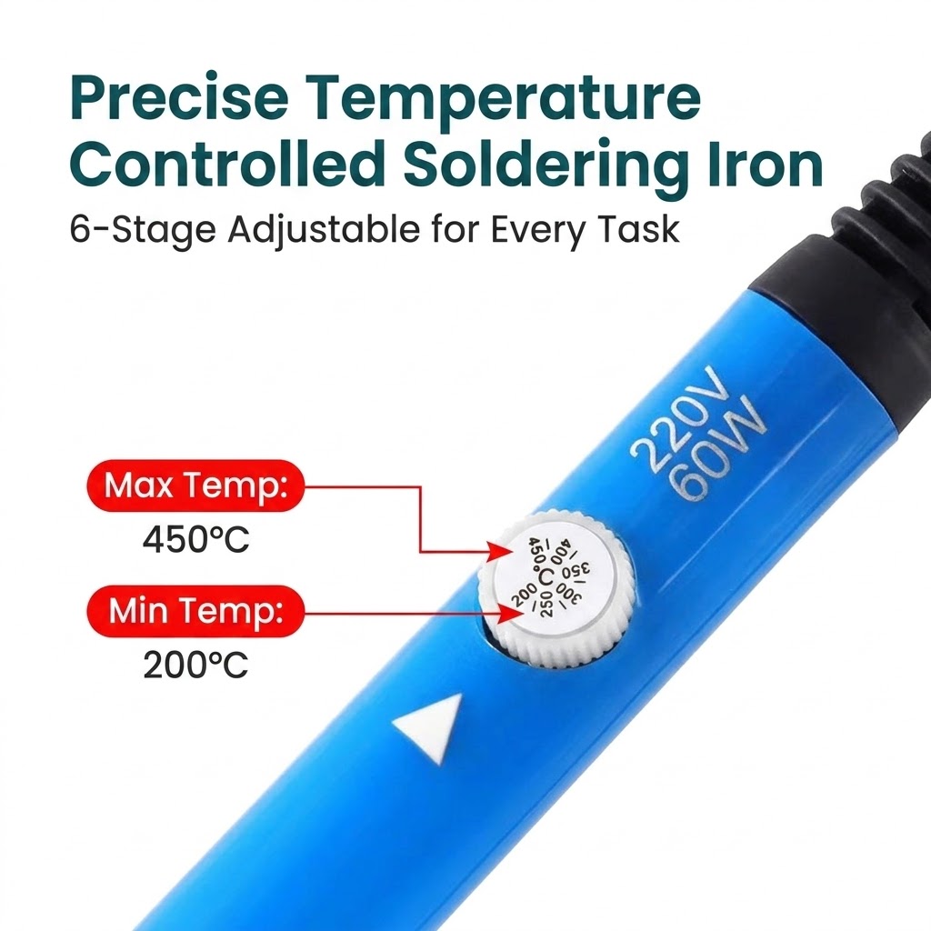 Ferro de solda elétrico com te - Home Decor Uk avaliação e preço