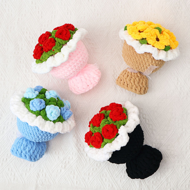 Buquê de presente para o dia d - Yarn Home Decor avaliação e preço