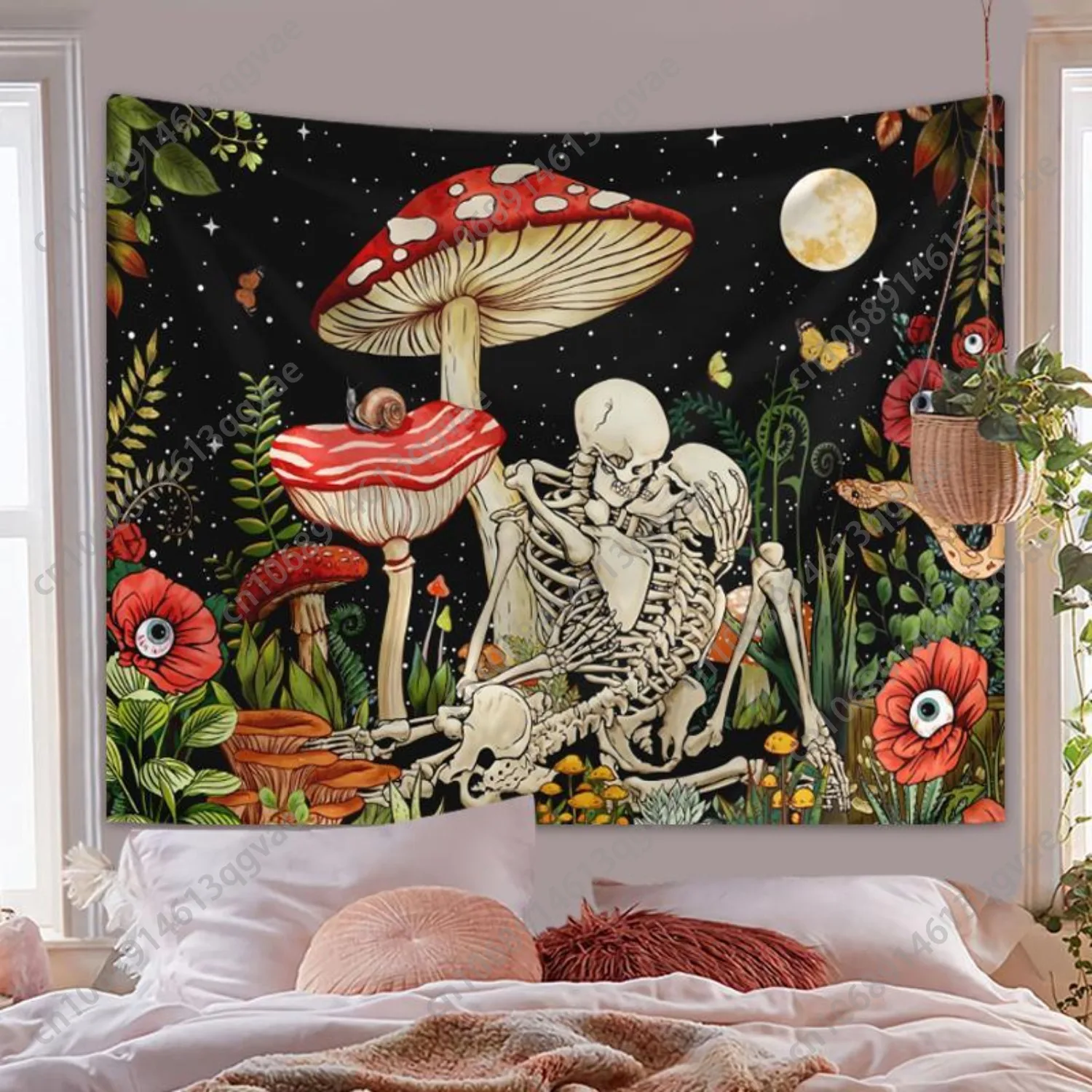 Tapeçaria com Estampa de Cogum - Aesthetic Tapestry avaliação e preço