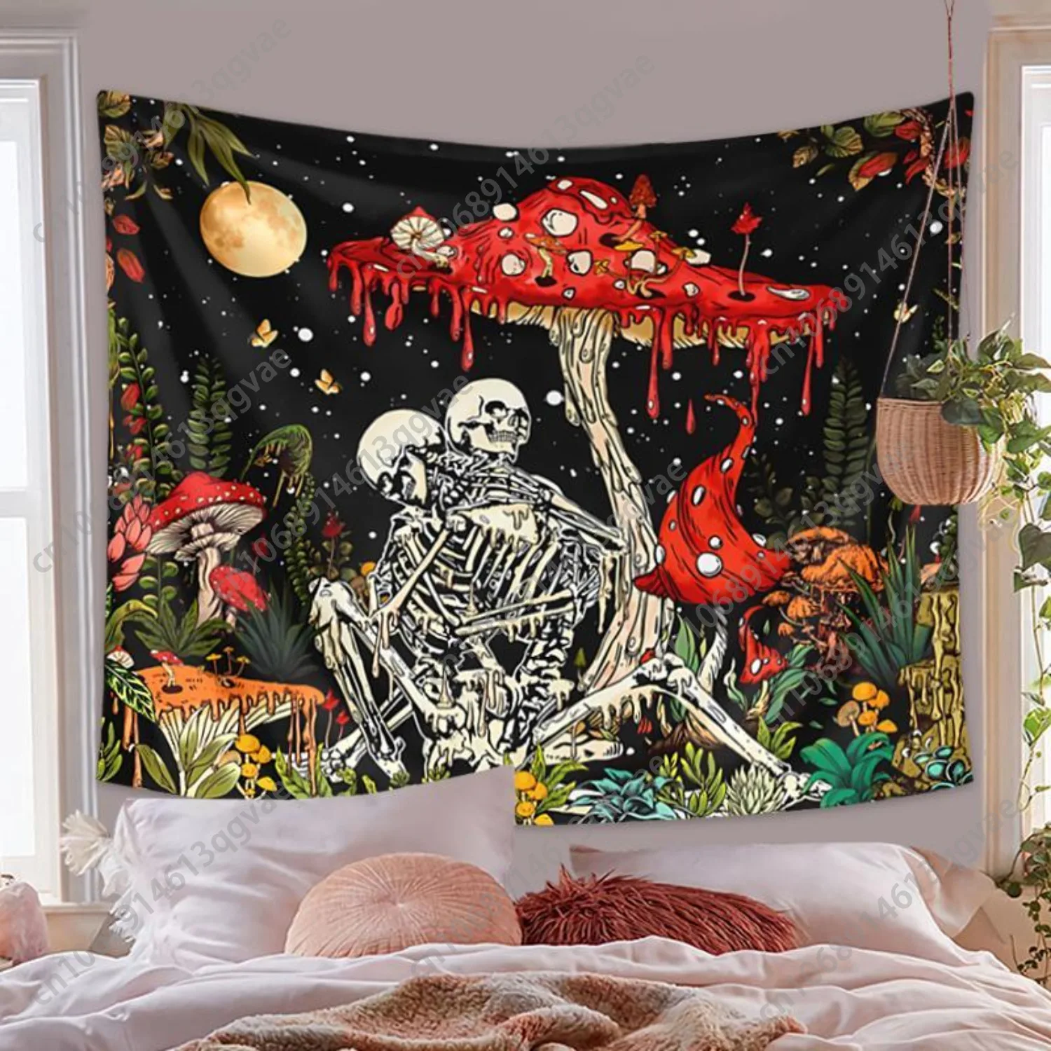 Tapeçaria com Estampa de Cogum - Aesthetic Tapestry avaliação e preço