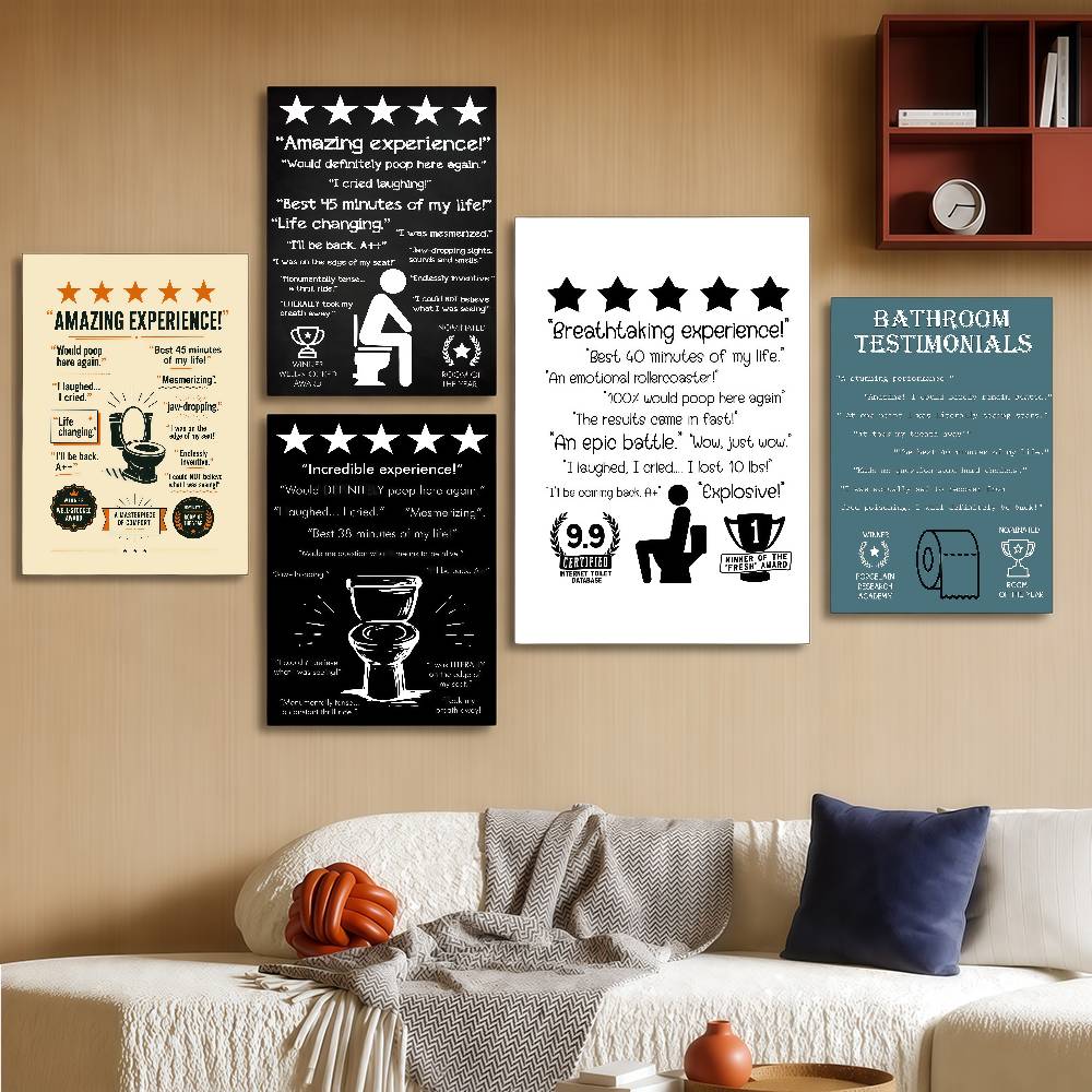 Pôster de Arte de Parede com T - Review Home Decor avaliação e preço