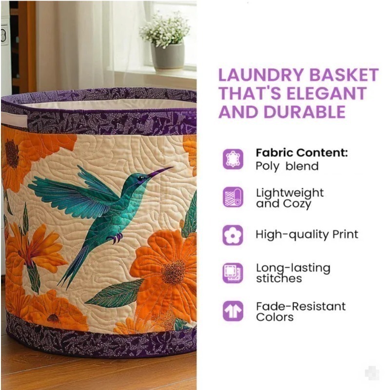 Cesto de Roupa Suja Acolchoado - Home Decor Hampers avaliação e preço