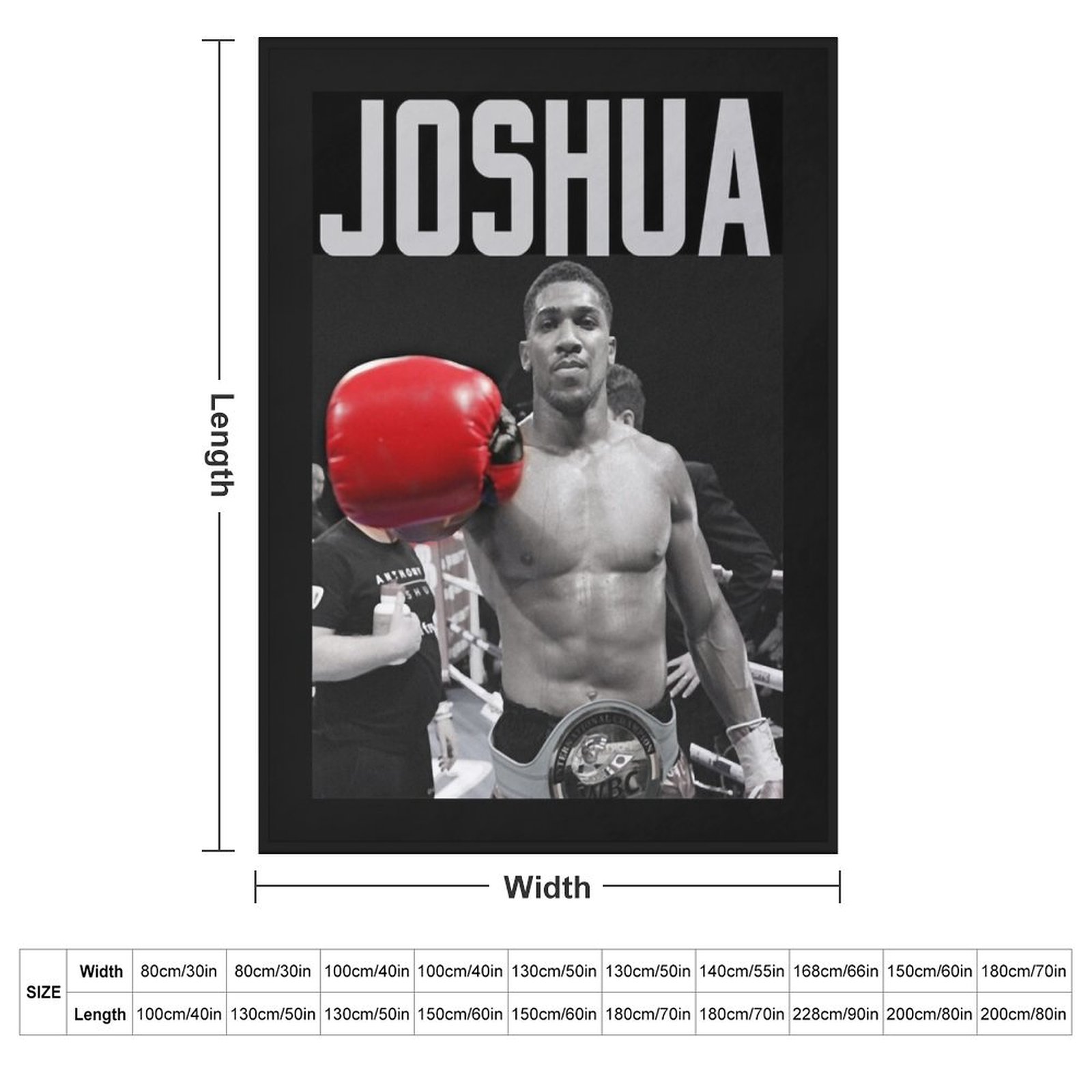 Anthony Joshua Classic T-Shirt - Home Decor Png avaliação e preço