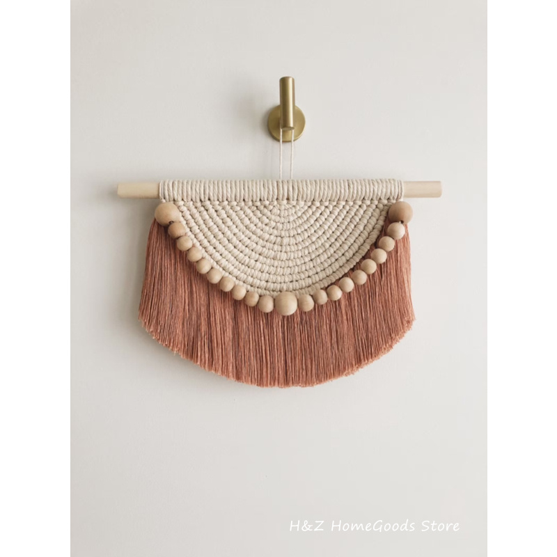 Macrame tapeçaria de suspensão - Yarn Home Decor avaliação e preço