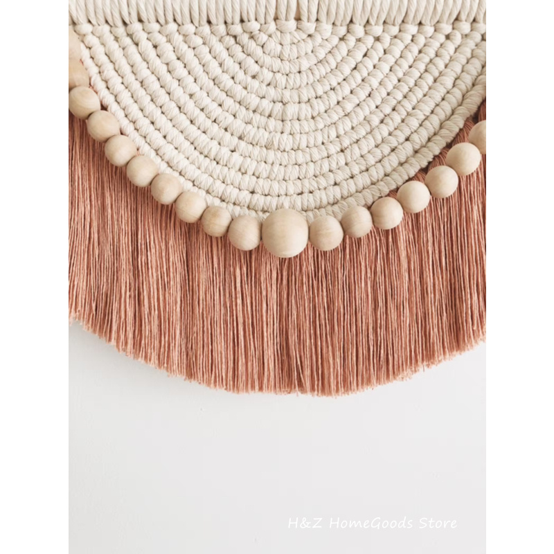 Macrame tapeçaria de suspensão - Yarn Home Decor avaliação e preço