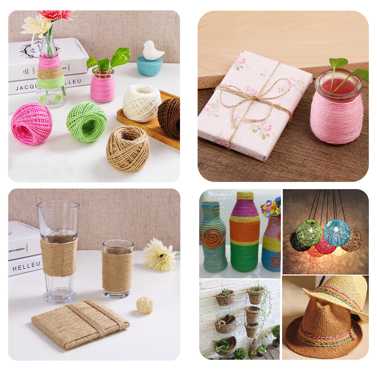 Corda de Juta Premium para Pro - Home Decor Diy Ideas avaliação e preço