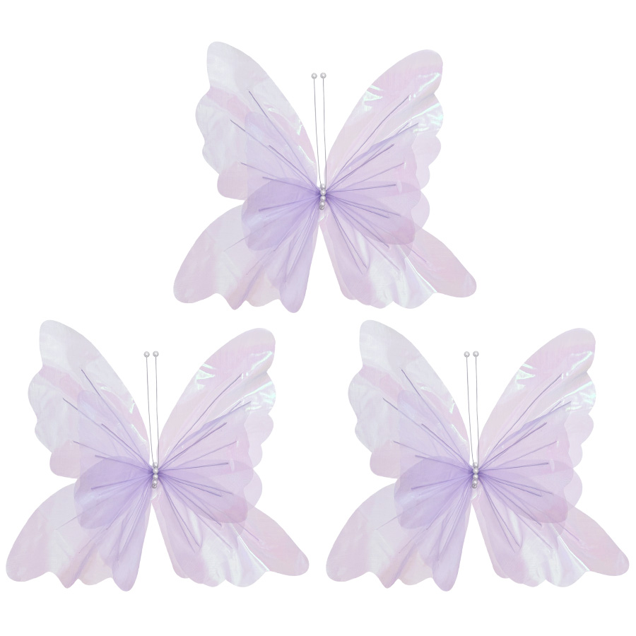 Decoração de borboleta artific - Yarn Home Decor avaliação e preço