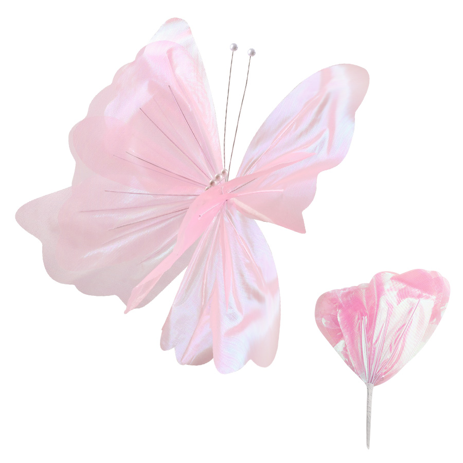 Decoração de borboleta artific - Yarn Home Decor avaliação e preço
